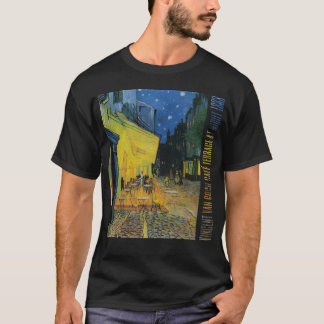 Camiseta Carrera de café por la noche 1888 regalo
