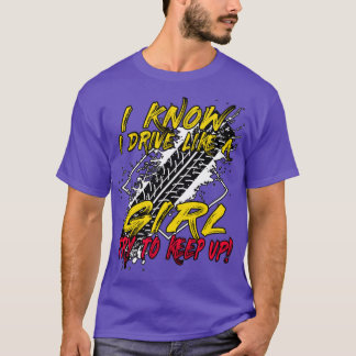Camiseta Carrera de chicas de carreras de Carreras