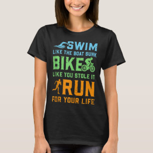 Camiseta Carrera de ciclismo de natación - Carrera del Conc