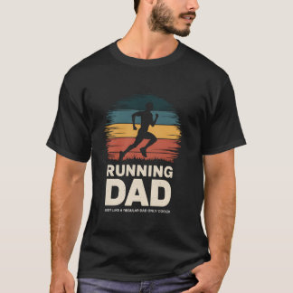 Camiseta Carrera de corredores de maratón de papá correr Dí