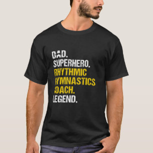 Camiseta Carrera de entrenadores rítmicos de gimnasia con s