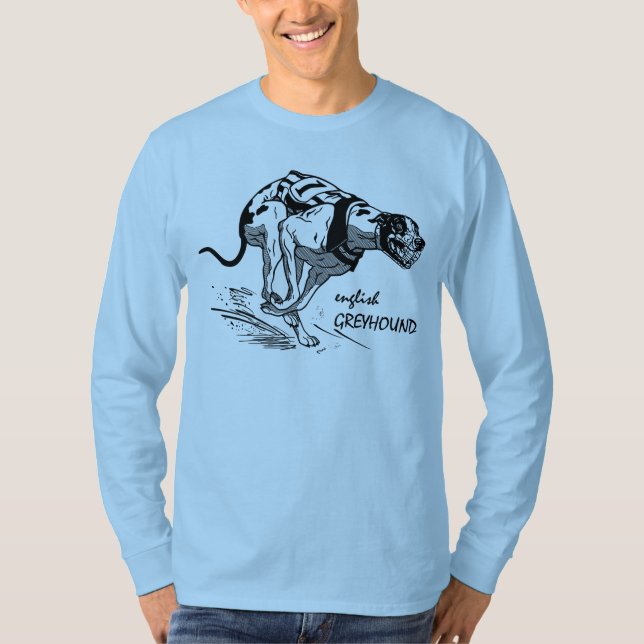 Camiseta carrera de Greyhound (Anverso)