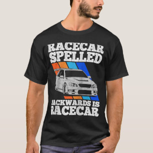 Camiseta Carrera de hombres Auto deletreado al revés es Aju