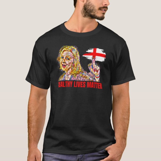 Camiseta Carrera de Liz Truss Richi Sunak Primer Ministro b (Anverso)