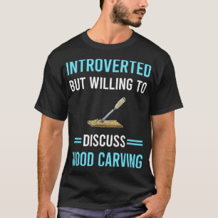 Camiseta Carrera de madera de carpintería de madera con hil