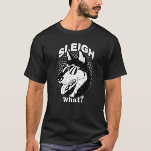 Camiseta carrera de perros de trineo husky de Alaska y mush