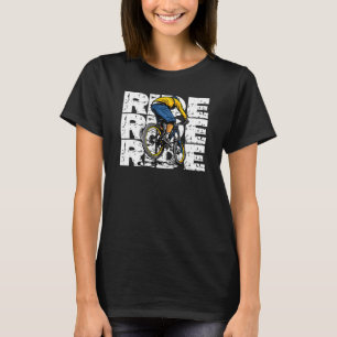 Camiseta Carrera de rueda de bicicleta de montaña cuesta ab