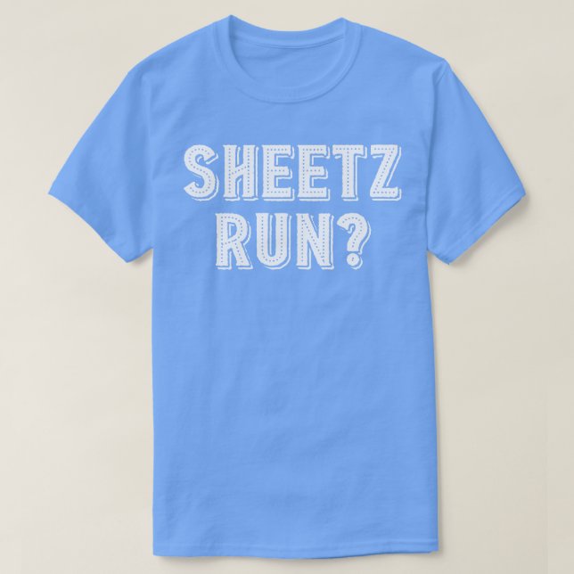Camiseta carrera de sheetz (Diseño del anverso)