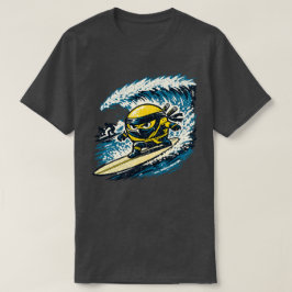 Camiseta Carrera de Surf Shinobi de Limón — Ninja de Verano