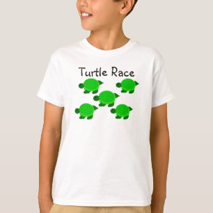 Camiseta Carrera de Tortugas Tortuga Verde