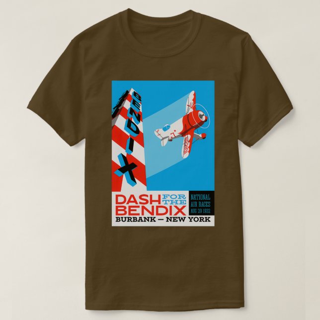 Camiseta Carrera de trofeo Bendix Vintage (Diseño del anverso)