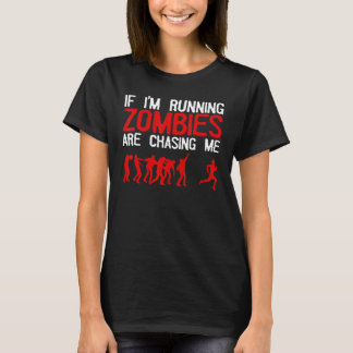 Camiseta Carrera de zombis para hombres y mujeres Halloween