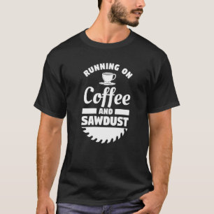 Camiseta Carrera En Café Y Sawdust Woodwork