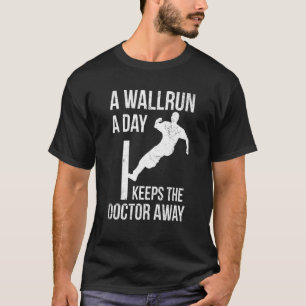 Camiseta Carrera Gratuita Para Un Experto En Parkour