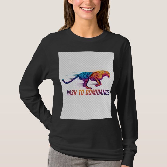 Camiseta Carrera hacia el dominio (Anverso)