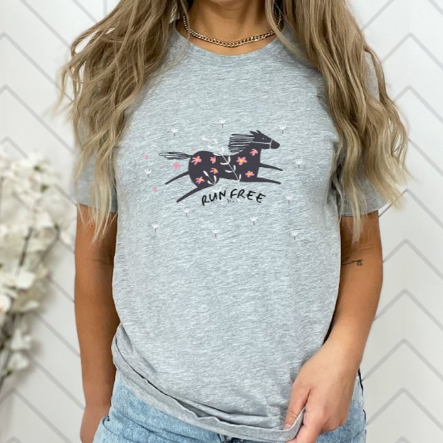 Camiseta Carrera Inspiradora libre, T-Sh cristiana de mujer (Subido por el creador)