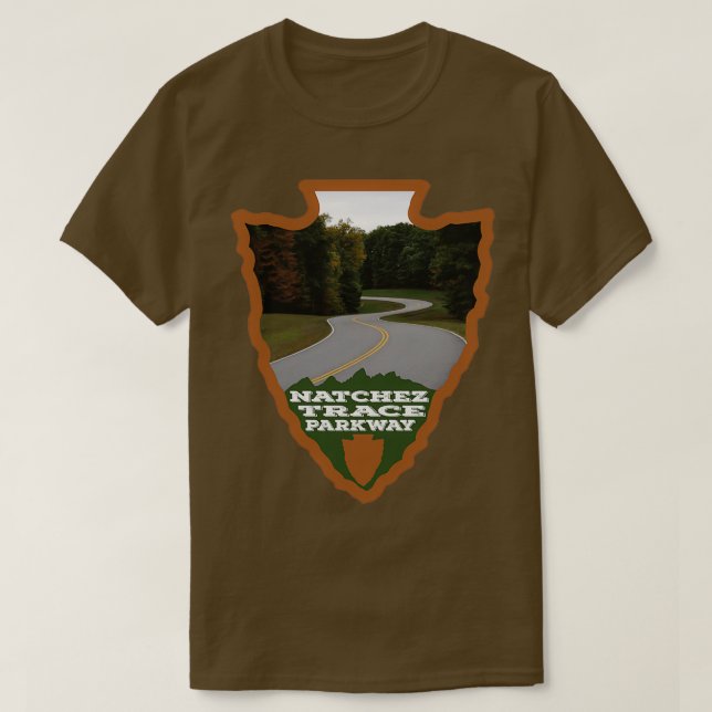 Camiseta Carrera Natchez Trace Parkway (Diseño del anverso)