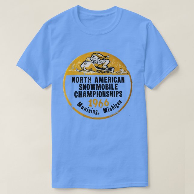 Camiseta Carrera Snowmobile (Diseño del anverso)