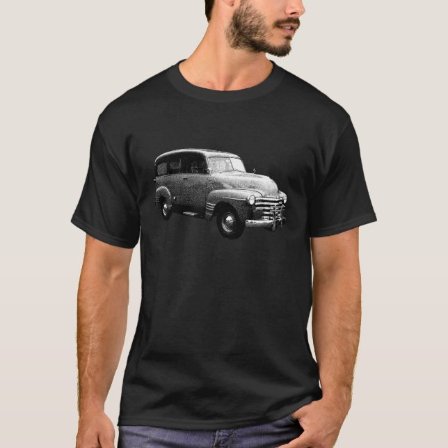 Camiseta Carrera Suburbana Chevy 3100 de 1949 (Anverso)