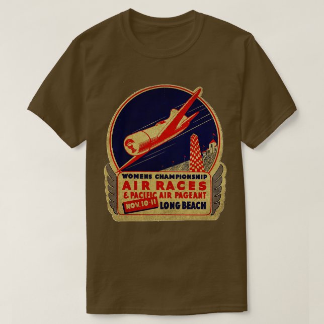 Camiseta Carreras Aéreas (Diseño del anverso)