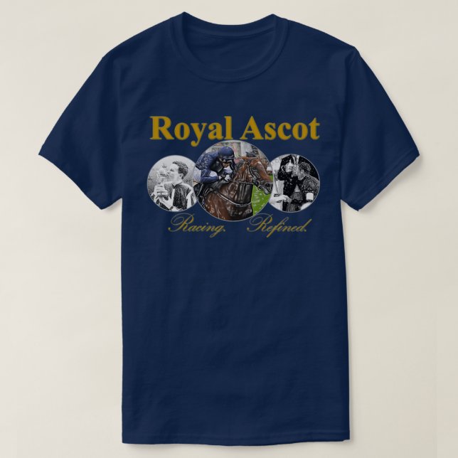 Camiseta Carreras Ascot Real (Diseño del anverso)