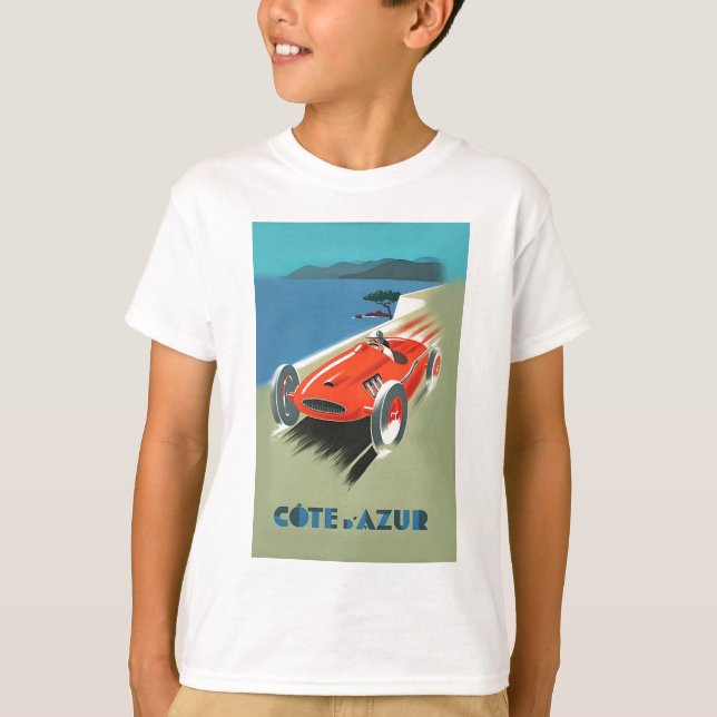 Camiseta Carreras automática vintage (Anverso)