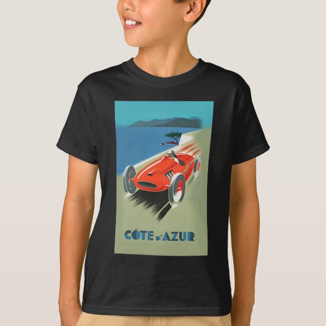 Camiseta Carreras automática vintage (Anverso)