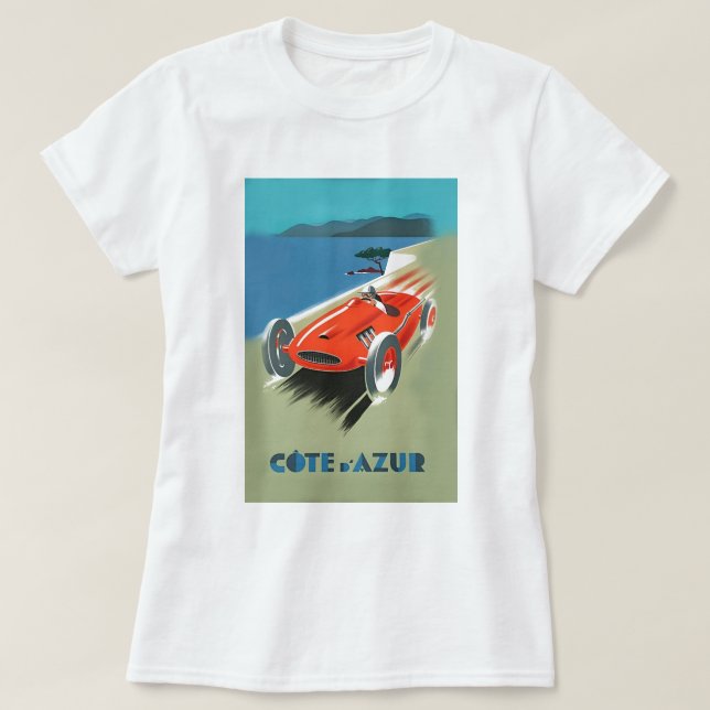 Camiseta Carreras automática vintage (Diseño del anverso)