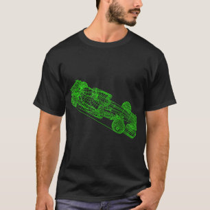 Camiseta Carreras Automóvil Racecar