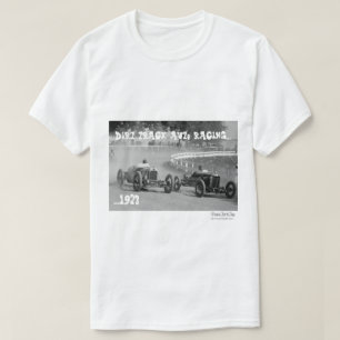Camiseta Carreras autos de la pista de tierra