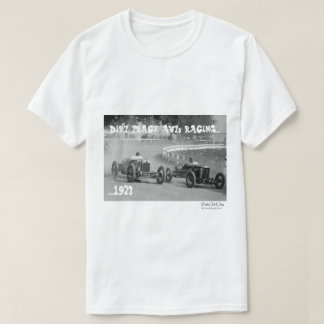 Camiseta Carreras autos de la pista de tierra