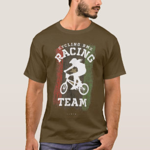 Camiseta Carreras B de ciclismo de bandera libia BMX para m