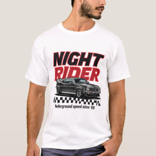 Camiseta Carreras Clandestinas de Autos Modificados Vintage