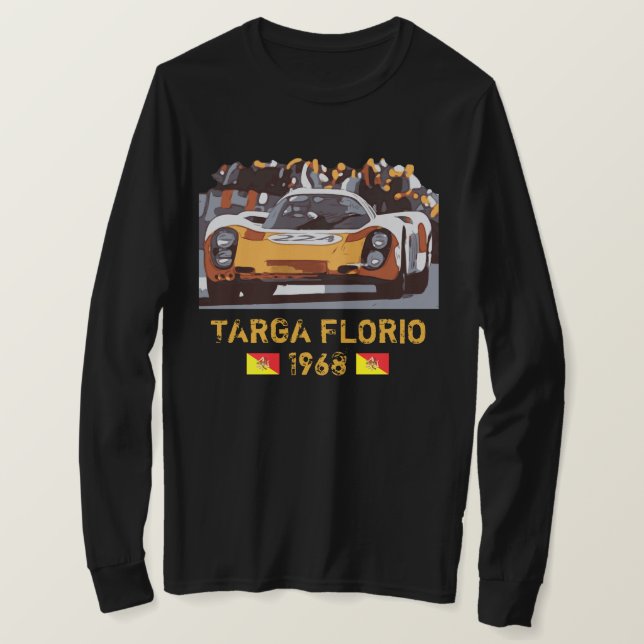 Camiseta Carreras de 1968 (Anverso del diseño)