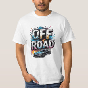 Camiseta Carreras de adrenalina todoterreno con graffiti de