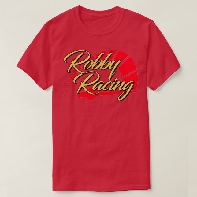 Camiseta Carreras de arrastre Robby T (Diseño del anverso)