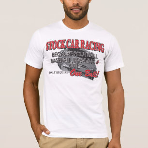 Camiseta Carreras de automóviles de stock