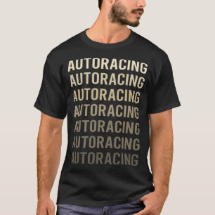 Camiseta Carreras de Autos Automóviles Deportes de Motor