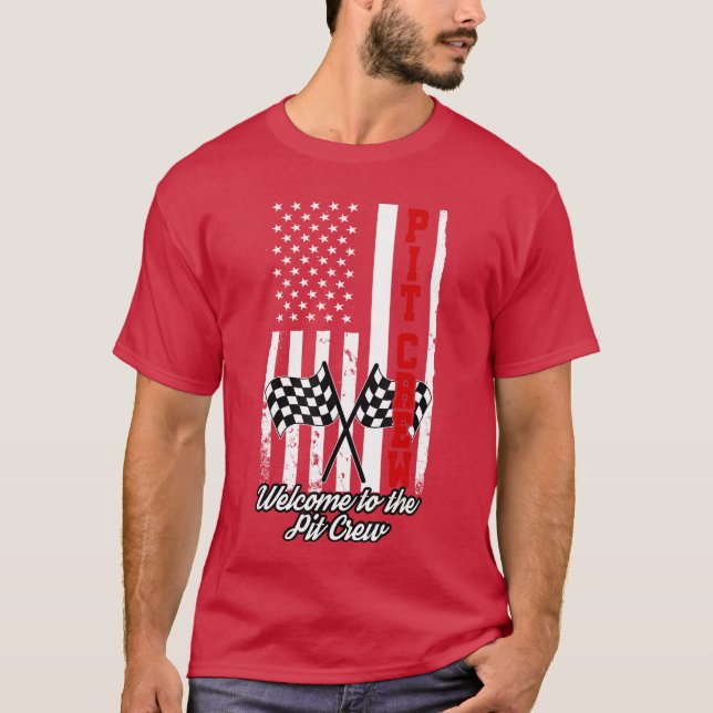 Camiseta Carreras de Bandera Americana Race USA (Anverso)