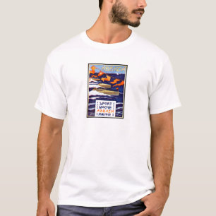 Camiseta Carreras de barcos de velocidad de Abbazia de 1912
