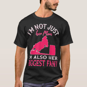 Camiseta Carreras de barril de caballo No soy sólo su mamá 