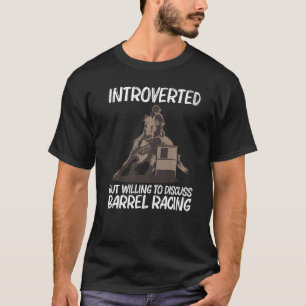 Camiseta Carreras De Barril De Guay Para Hombres Mujeres Ra