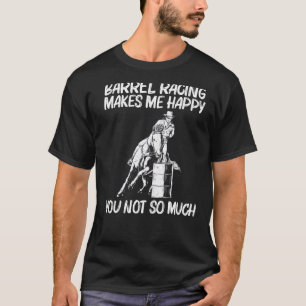 Camiseta Carreras De Barril De Guay Para Hombres Rodeo Barr