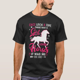 Camiseta Carreras de barril ecuestre con salto de caballo