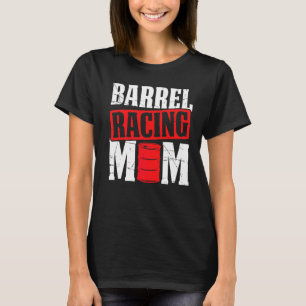 Camiseta Carreras de barril para hombres Carreras de barril