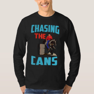 Camiseta Carreras de barril Rodeo Caballo De Caballo Persig