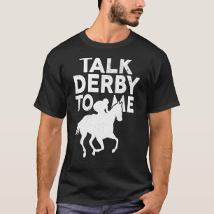 Camiseta Carreras De Caballo Derby Dueño De Raza Habla Derb