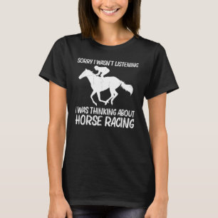 Camiseta Carreras De Caballo Guay Para Hombres Mujeres Caba
