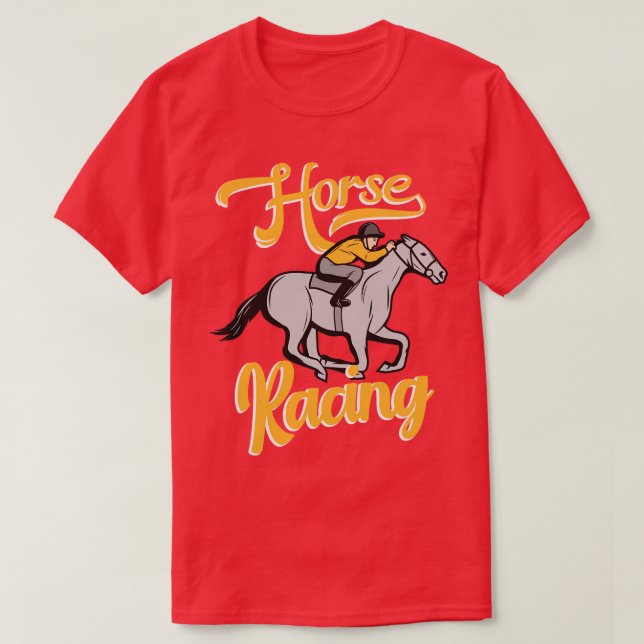 Camiseta Carreras de caballos (Diseño del anverso)