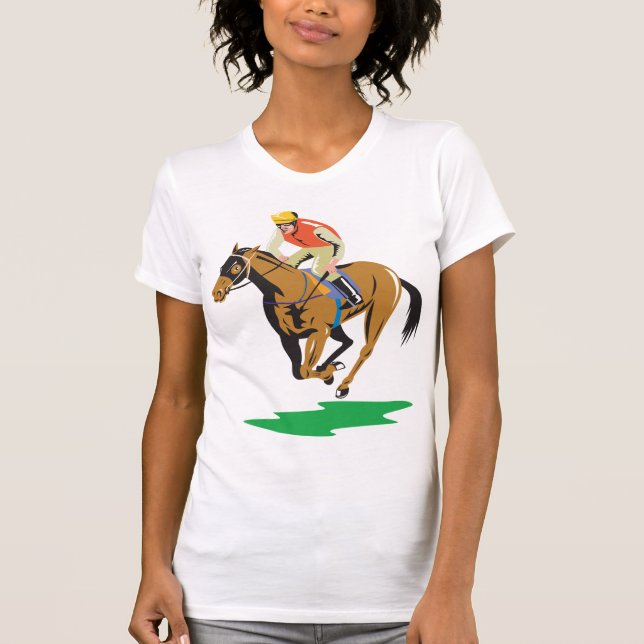 Camiseta Carreras de caballos (Anverso)